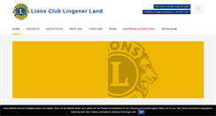 Desktop Screenshot of lions-lingenerland.com